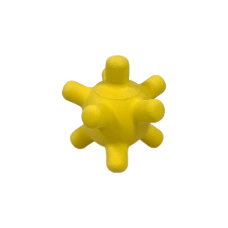 natural rubbermulti-color ball educational sensory toy-soft for infant tactile and visual development